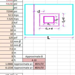 C11. Single Footing (Rectangle) Design (USD)